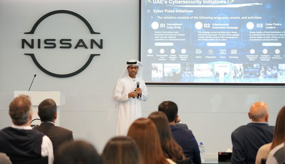 Nissan Hosts UAE Cyber Security Council Head for Digital Safety Awareness