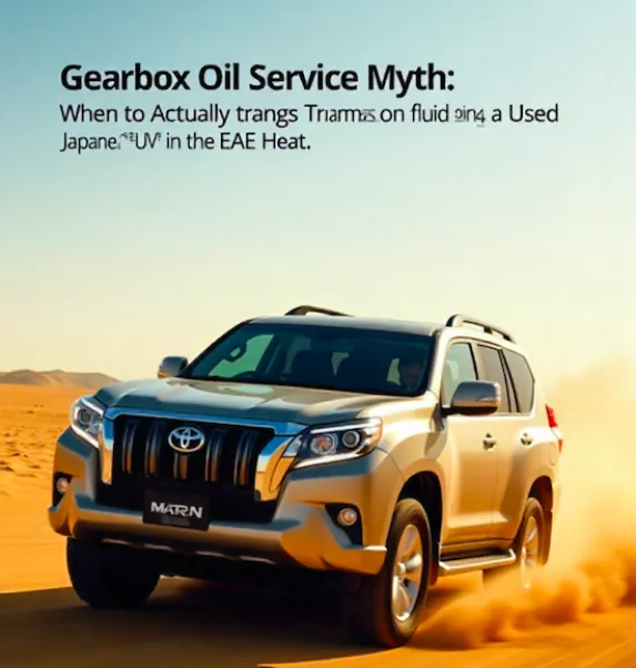 Gearbox Oil Change Guide UAE: When to Replace Transmission Fluid