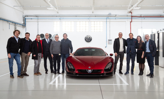 Alfa Romeo 33 Stradale: First Unit Delivered