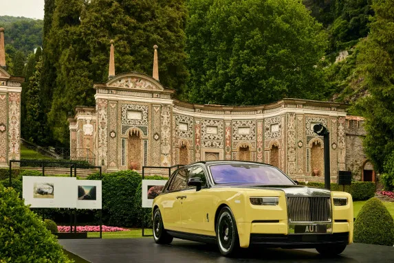 Phantom Goldfinger Debuts at Villa d’Este – Celebrating 100 Years of Rolls-Royce Phantom