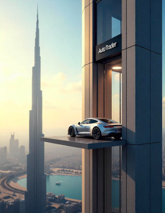 What If the Burj Khalifa Had a Car Elevator to the Top?