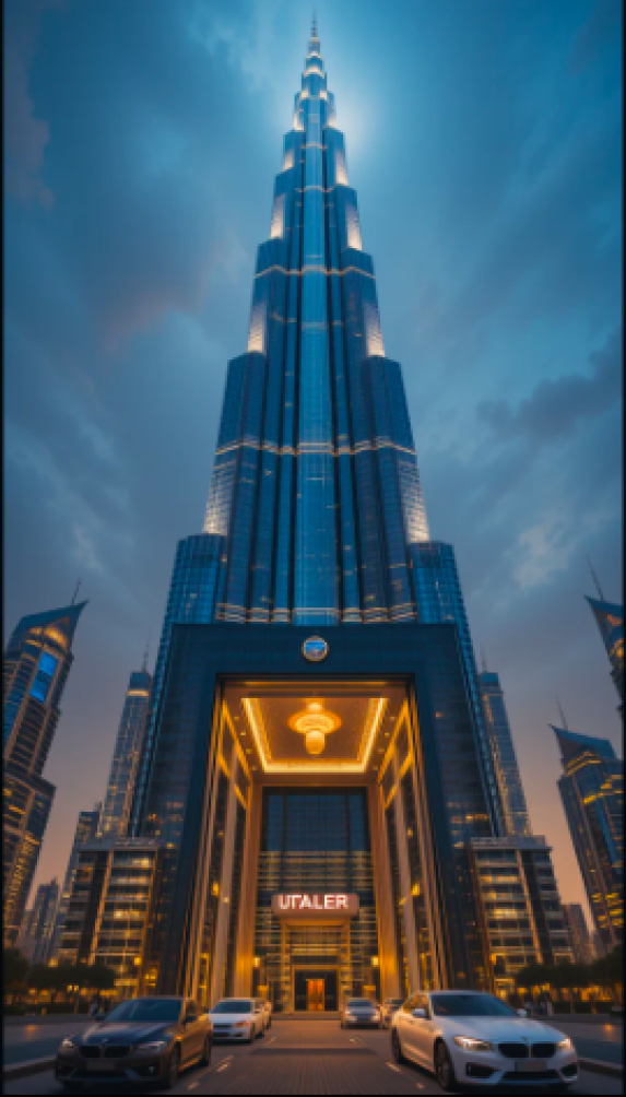 What If the Burj Khalifa Had a Car Elevator to the Top?