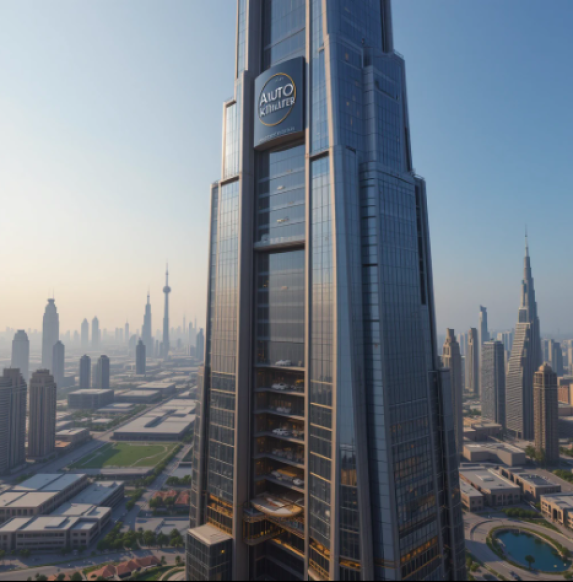 What If the Burj Khalifa Had a Car Elevator to the Top?