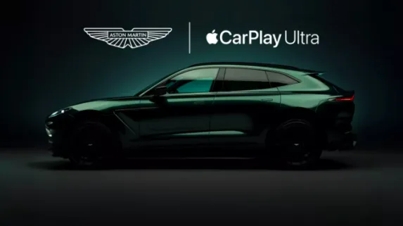 Aston Martin Becomes First to Launch Apple CarPlay Ultra