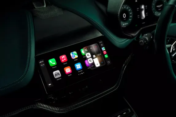Aston Martin Becomes First to Launch Apple CarPlay Ultra