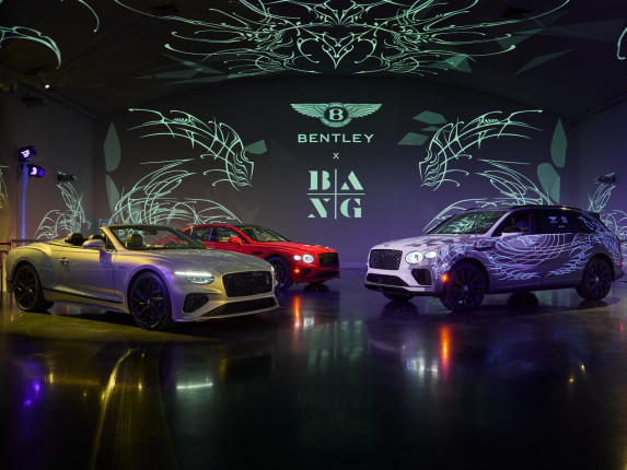 Bentley Partners with Bang Bang for Groundbreaking Artistic Collaboration