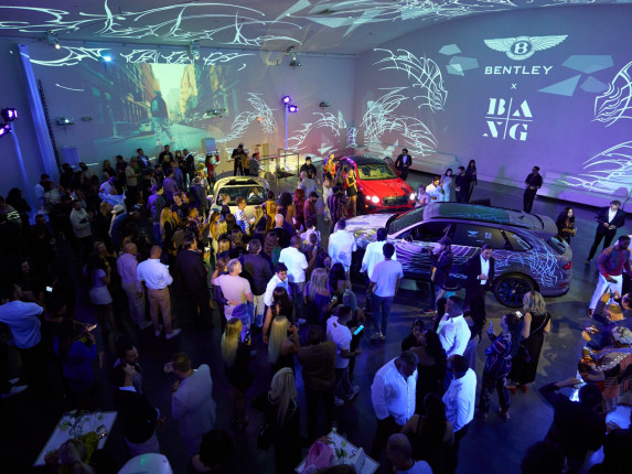 Bentley Partners with Bang Bang for Groundbreaking Artistic Collaboration