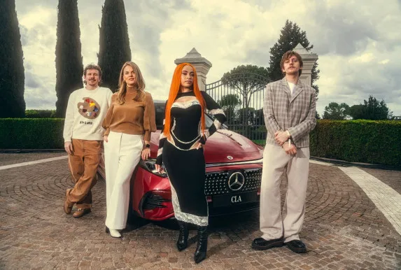 Mercedes-Benz Unveils 'Class of Creators' with Ice Spice’s Custom CLA Art Car