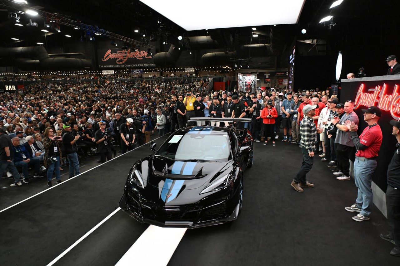 2025 Corvette ZR1 VIN 001 Sells for $3.7 Million at Barrett-Jackson Auction