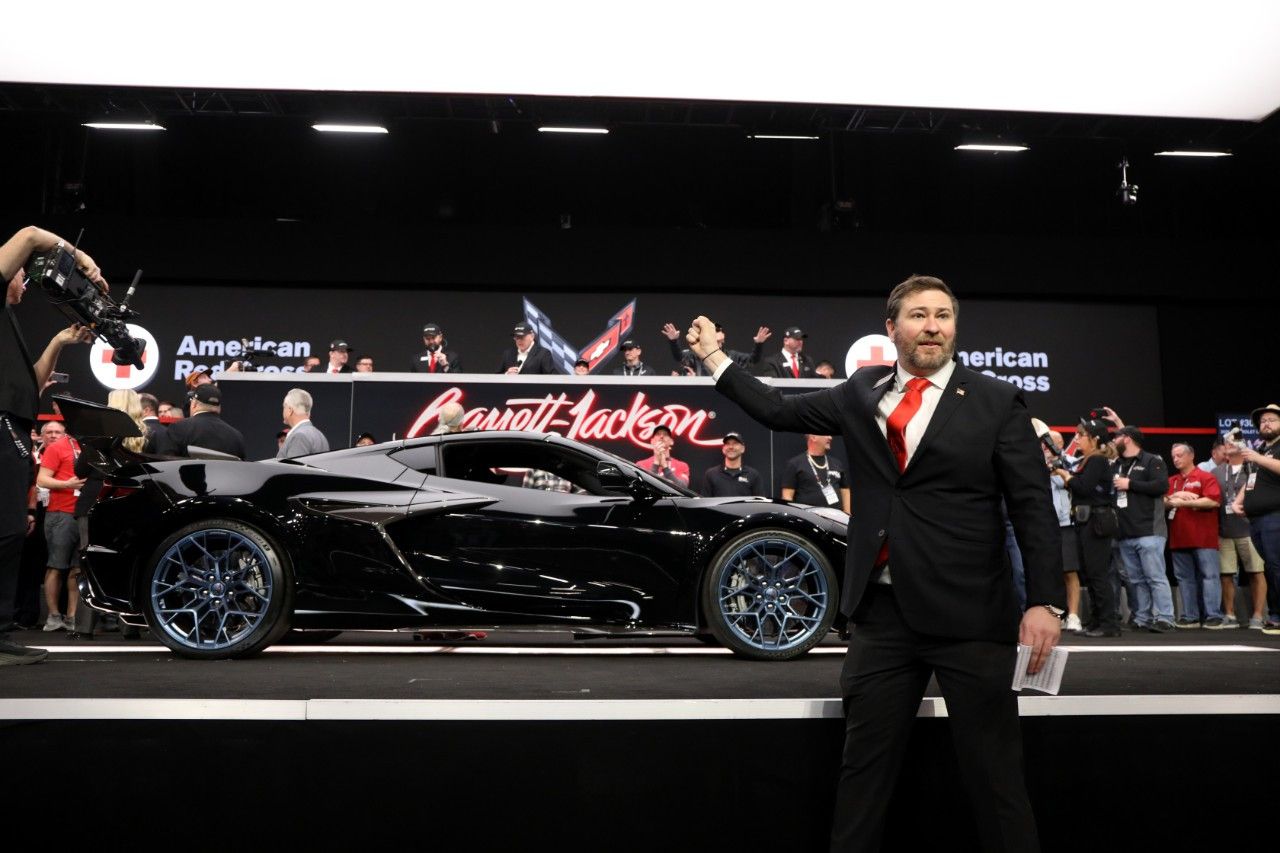2025 Corvette ZR1 VIN 001 Sells for $3.7 Million at Barrett-Jackson Auction