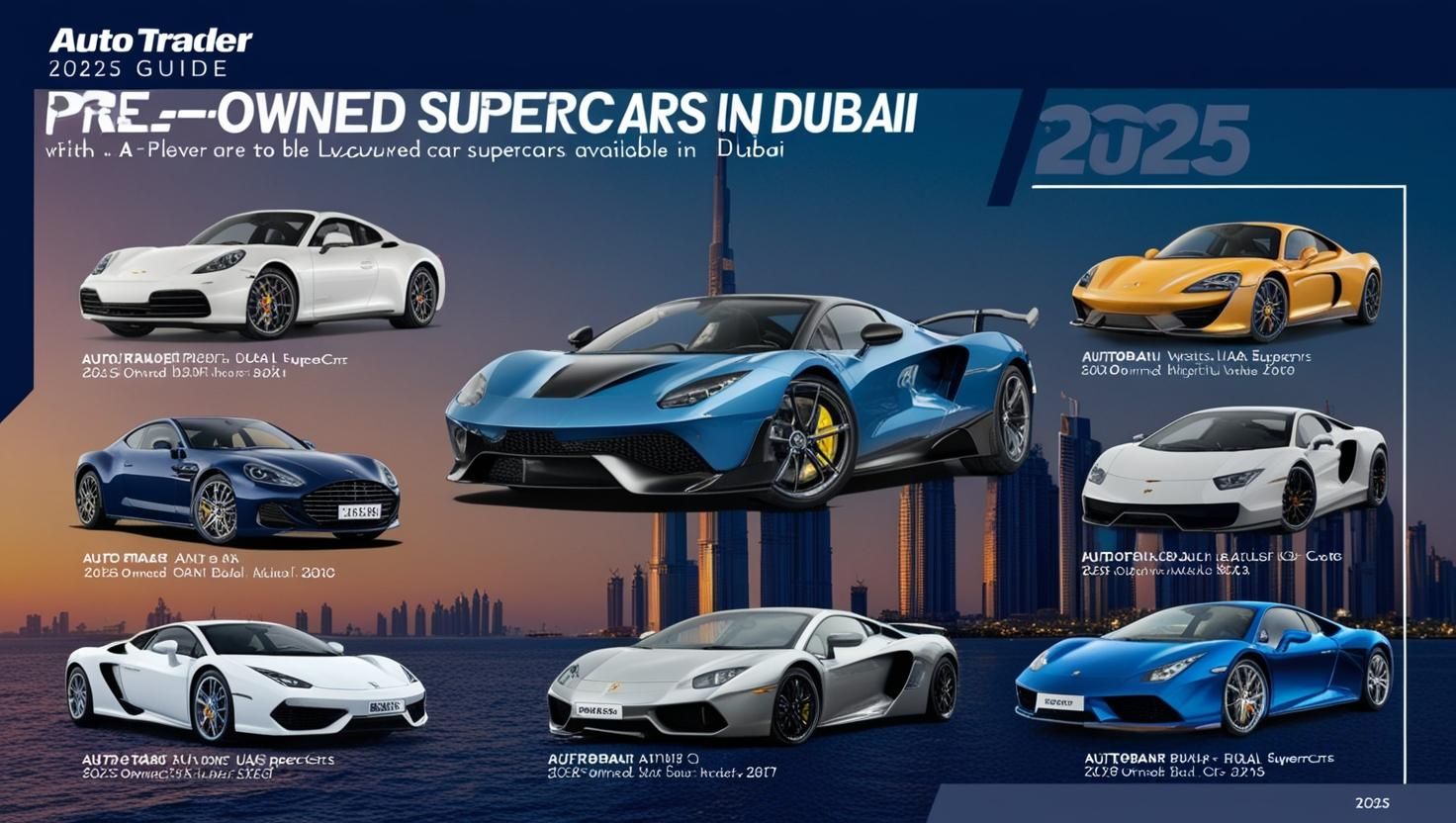 Top Used Supercars in Dubai (2025) – Best Deals & Models