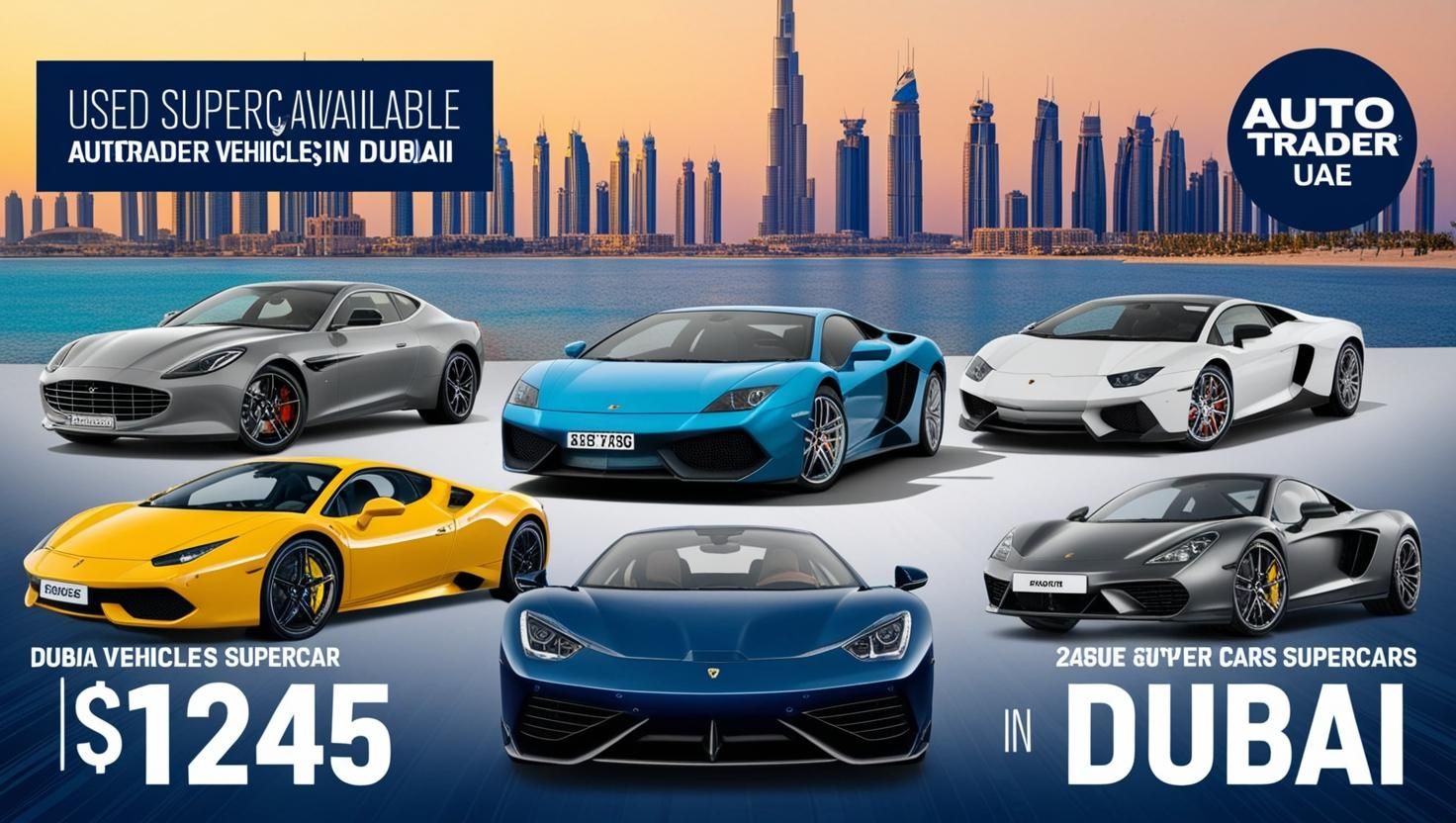Top Used Supercars in Dubai (2025) – Best Deals & Models