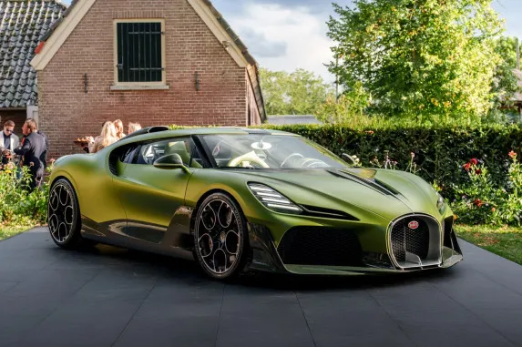 Bugatti Brouillard Debuts in Europe at Wheels Mariënwaerdt