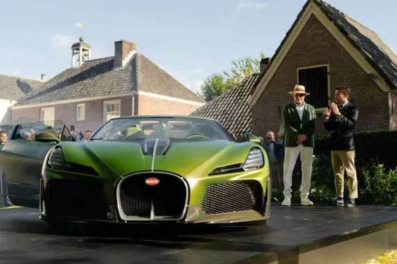 Bugatti Brouillard Debuts in Europe at Wheels Mariënwaerdt