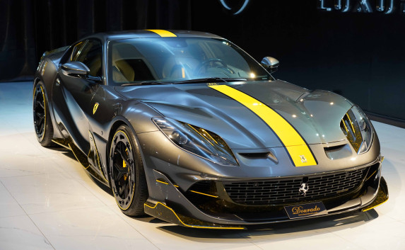 Dubai Gets 1 of 5 Ferrari 812 Superfast Onyx 8XX! Dourado Luxury Cars