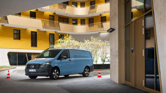 Mercedes-Benz eVito Panel Van with 90 kWh Battery – More Range
