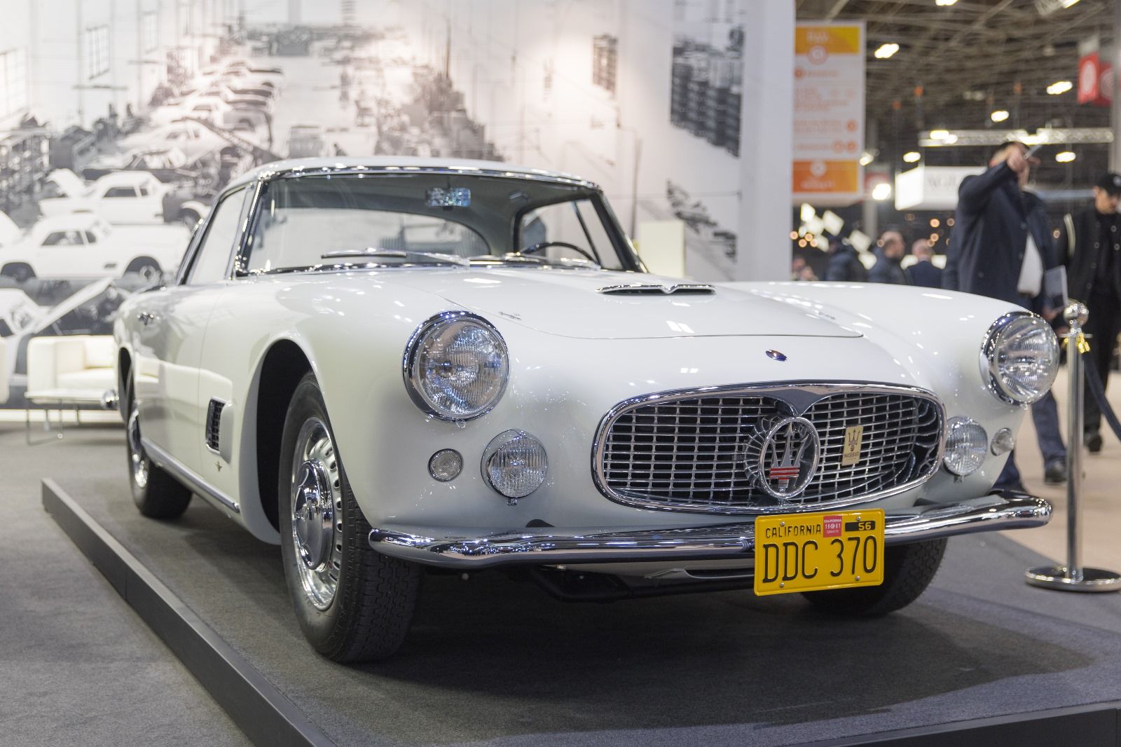 Maserati 3500GT Restored by Touring Superleggera Shines at Rétromobile 2025