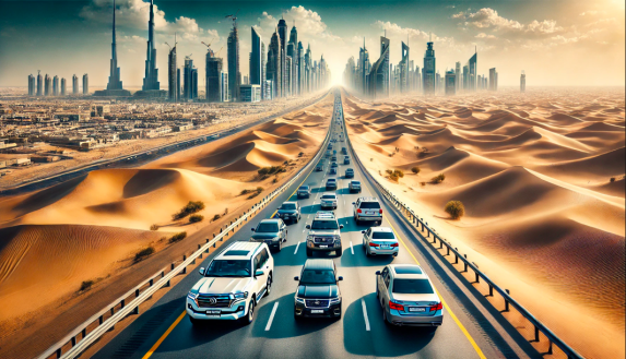 Best Cars for a Dubai to Saudi Arabia Road Trip