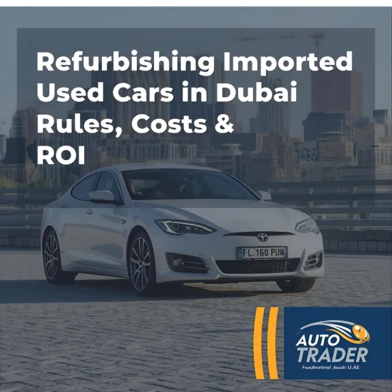 Refurbishing Imported Used Cars in Dubai | Rules, Costs & ROI