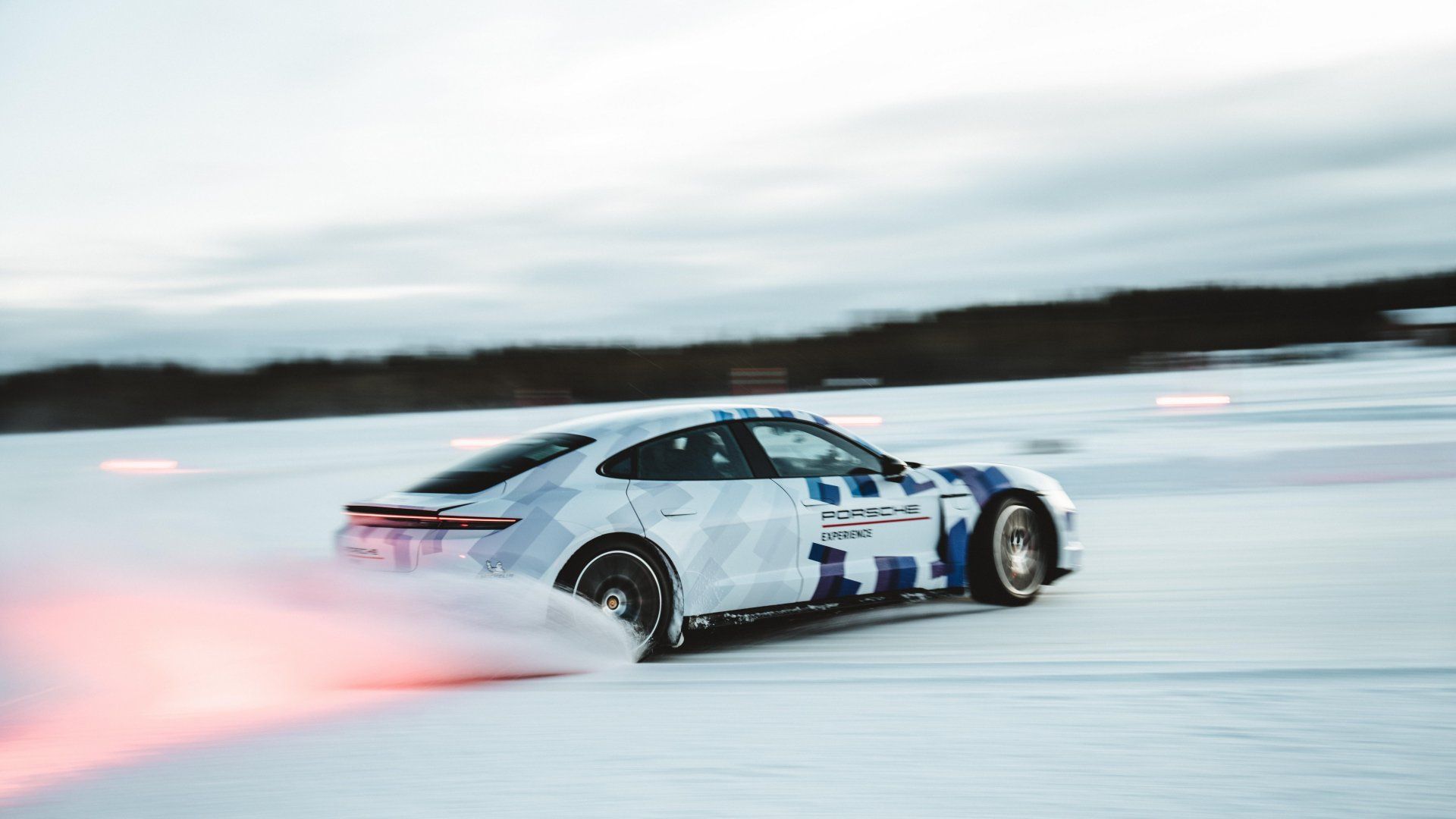 Porsche Taycan GTS Sets Guinness World Record on Ice