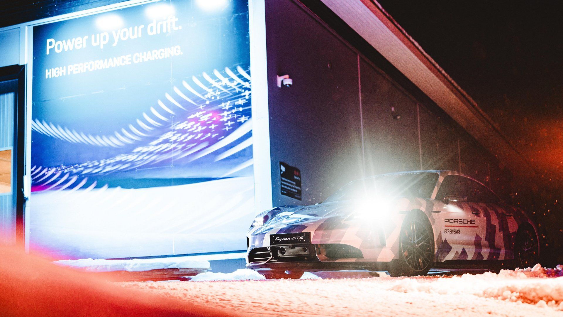 Porsche Taycan GTS Sets Guinness World Record on Ice