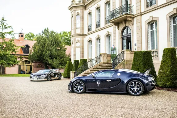 Honoring 20 Years of the Bugatti Veyron at Le Petit Tour Alsace & Bugatti Festival