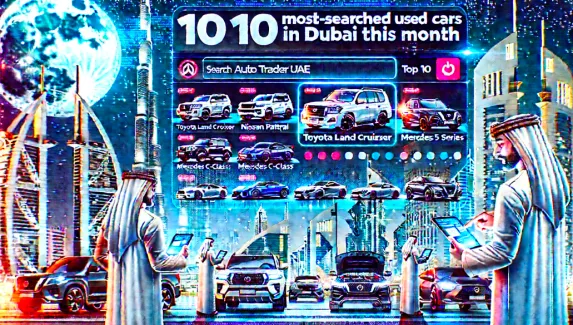 Top 10 Most-Searched Used Cars in Dubai – April 2025 