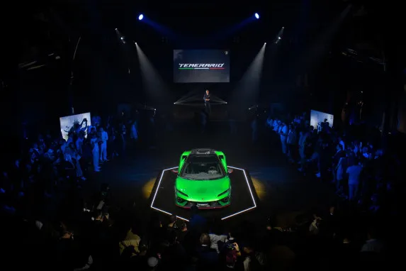 Lamborghini Temerario HPEV Debuts in France