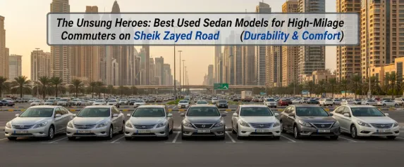Best Used Sedans for High-Mileage Commuters in Dubai | Auto Trader UAE