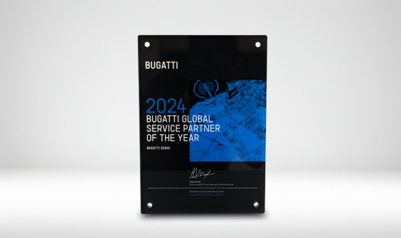 Bugatti UAE Wins Global Service Partner of the Year 2024