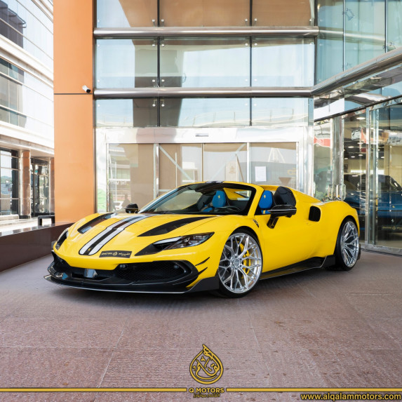 2024 Ferrari 296 GTS Keyvany Arrives at Q Motors Dubai 
