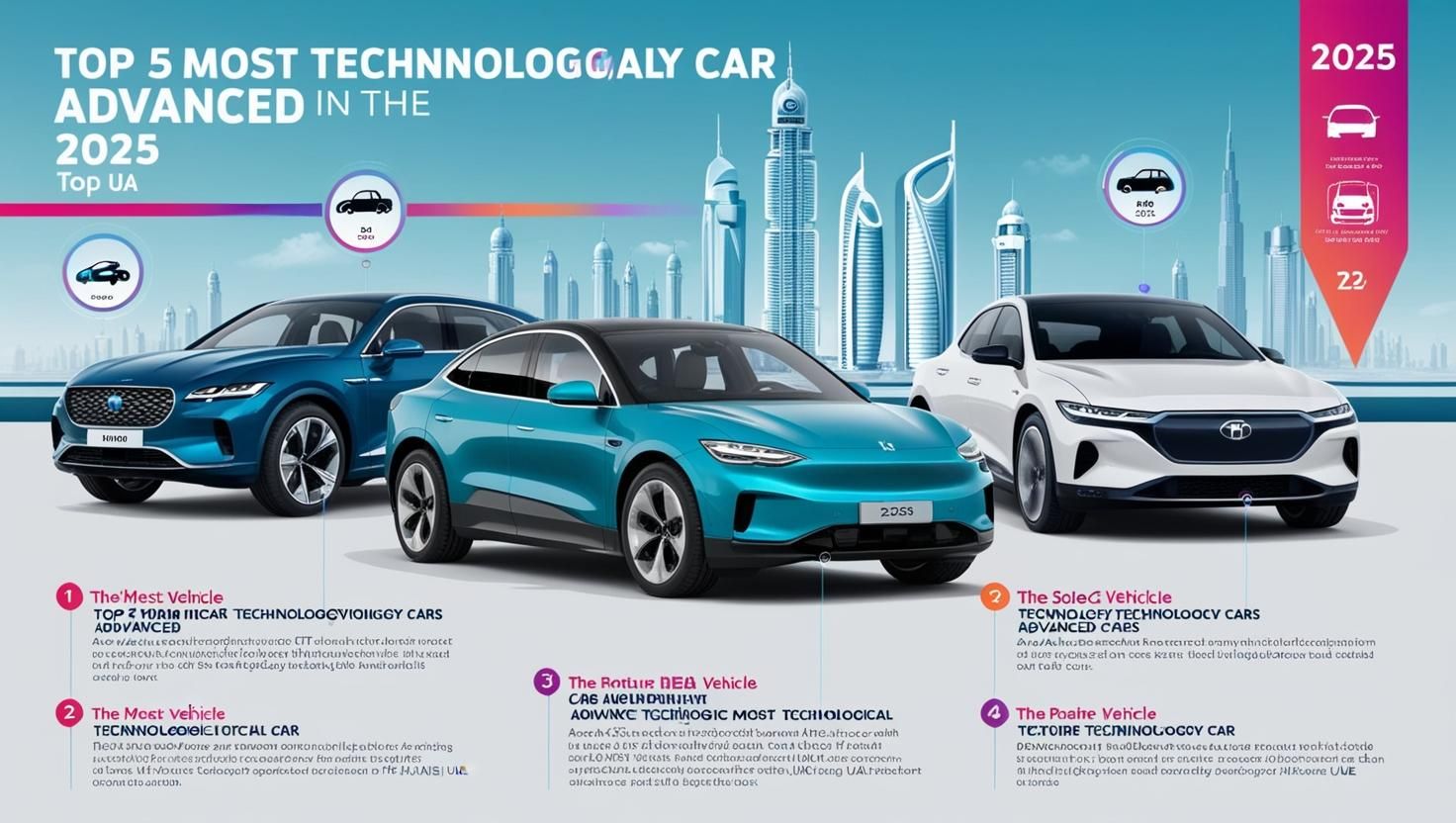 Top 5 Most Technologically Advanced Cars in the UAE for 2025