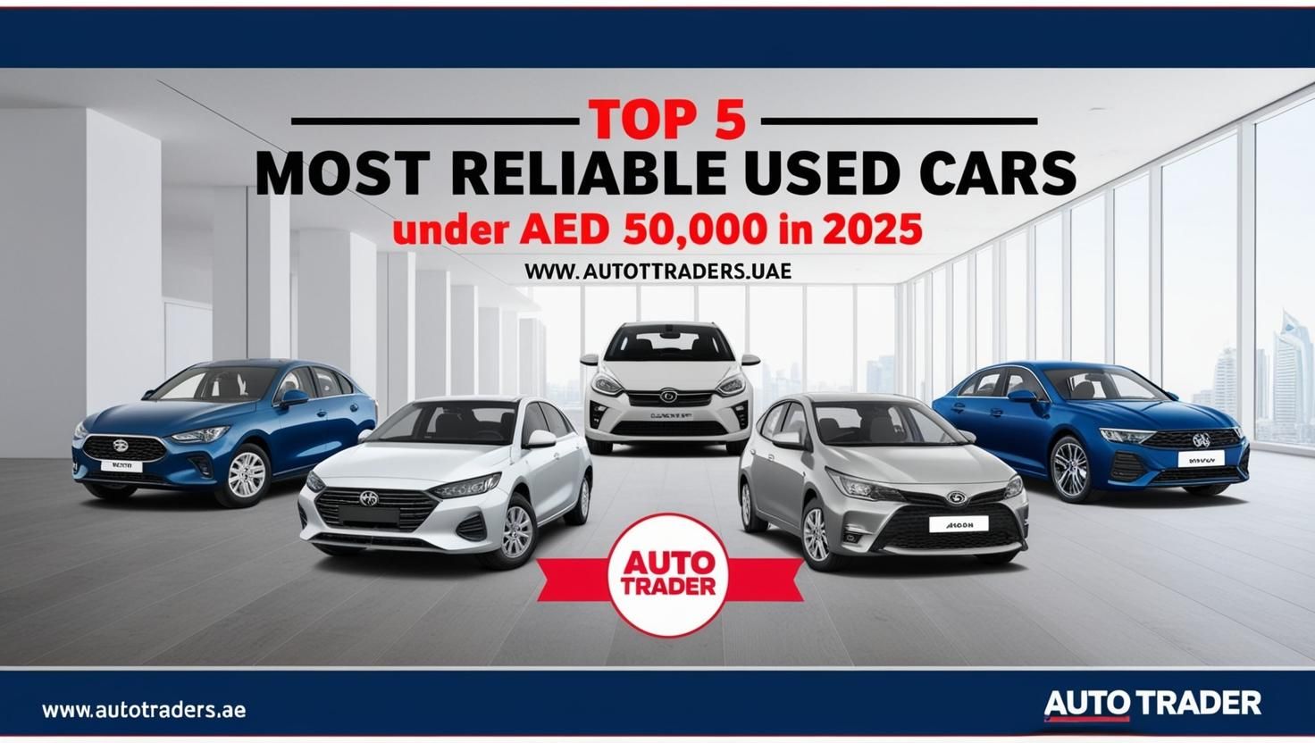 Top 5 Most Reliable Used Cars Under AED 50,000 in Dubai 2025