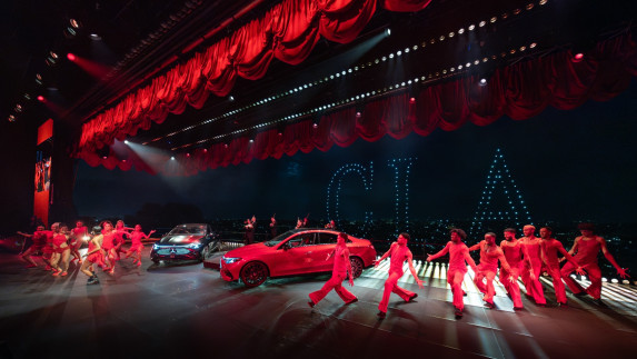 The All-New Mercedes-Benz CLA Electrifies Rome at Its World Premiere