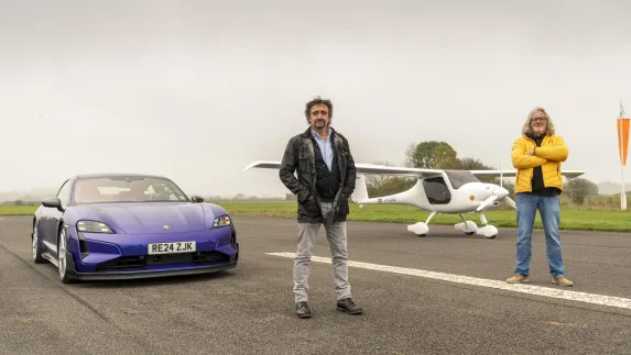 Porsche Taycan Turbo GT vs Electric Plane: The Ultimate EV Showdown