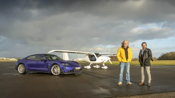 Porsche Taycan Turbo GT vs Electric Plane: The Ultimate EV Showdown