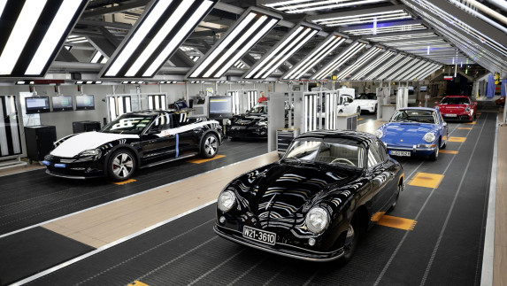 Porsche Celebrates 75 Years of Manufacturing in Zuffenhausen 