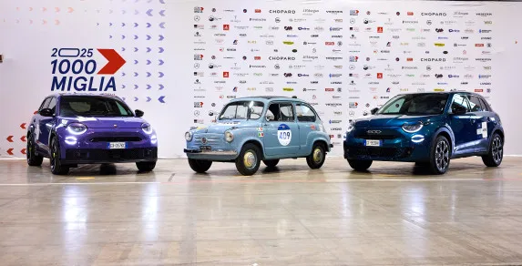 70 Years of Fiat 600: Iconic Classic and Modern Hybrids at 1000 Miglia