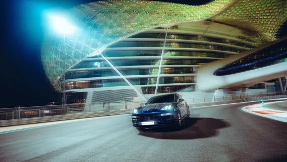 Porsche Cayenne Turbo GT Sets Production SUV Lap Record at Yas Marina Circuit