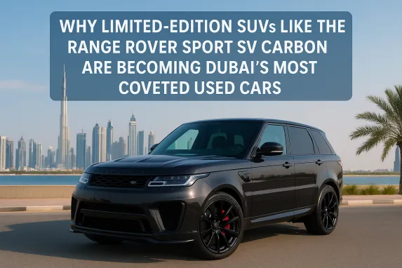 Why Range Rover Sport SV Carbon Is Dubai’s Coveted SUV