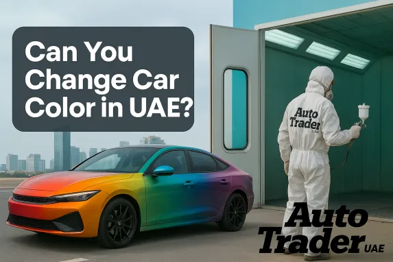Can You Change Car Color in UAE? | Rules & Process