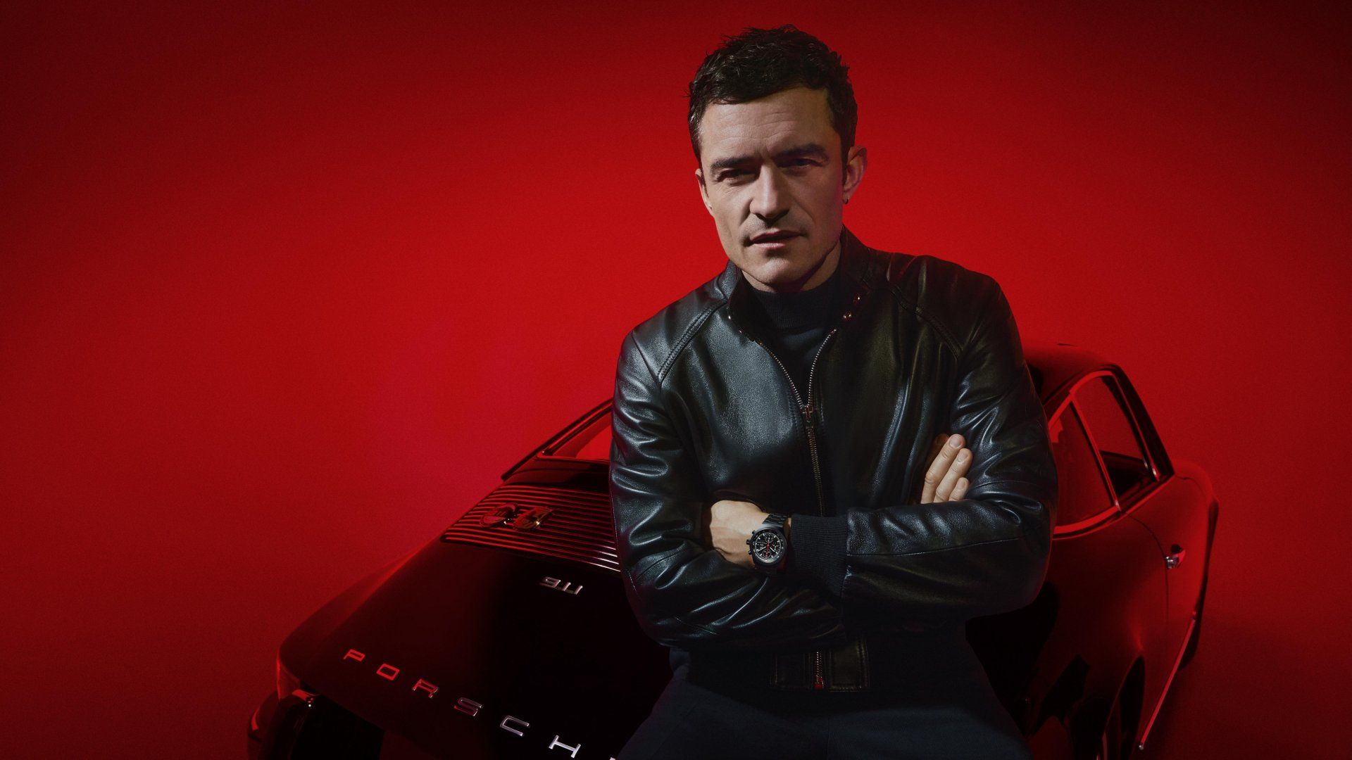 Orlando Bloom Presents Porsche Design Timepieces & Eyewear in 2025