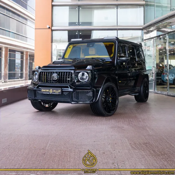 Arrival of the 2025 Mercedes-Brabus G800 in Dubai