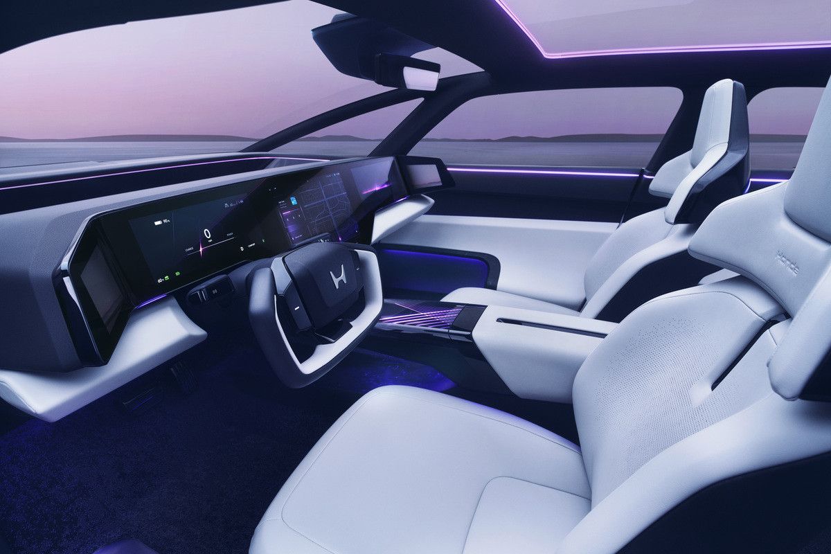 Honda 0 Saloon and SUV Prototypes Debut at CES 2025 with ASIMO OS