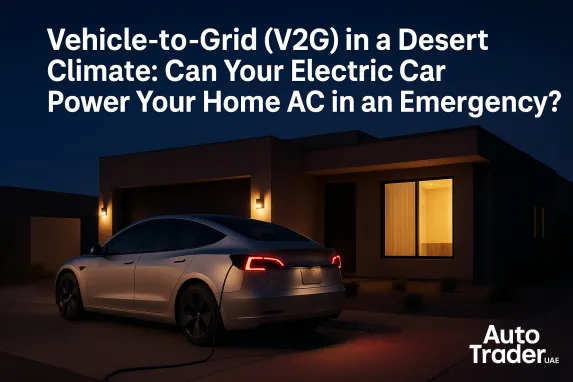 Can Your EV Power Your Home? V2G Tech in UAE