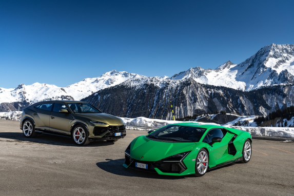 Lamborghini Revuelto & Urus SE Take Over Courchevel