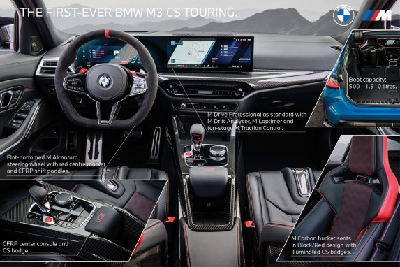 BMW M3 CS Touring Debuts – Ultimate Performance & Usability