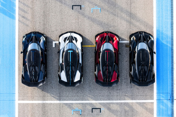 Bugatti Bolide Owners Conquer Circuit Paul Ricard