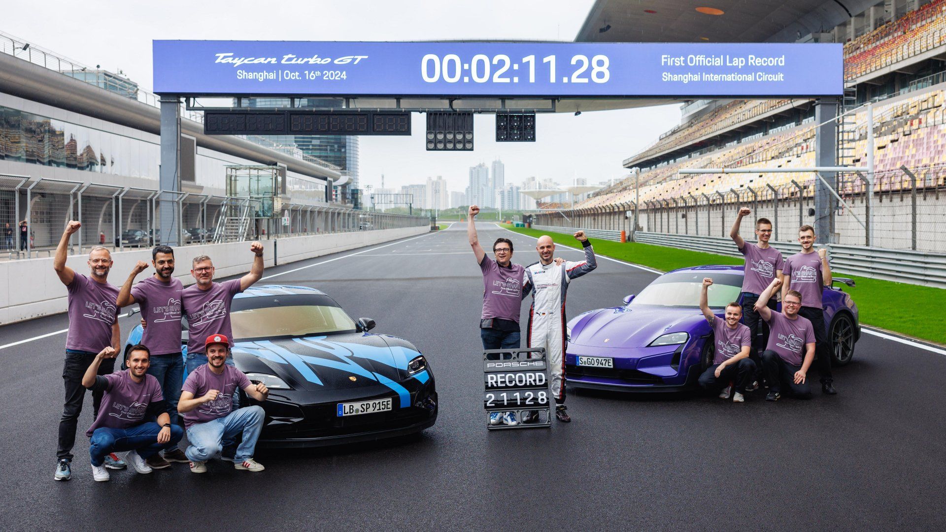 Porsche Taycan Turbo GT with Weissach Package: Record-Breaking Performance