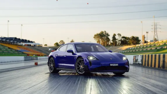 Porsche Taycan Turbo GT Sets Quarter-Mile Record in Australia